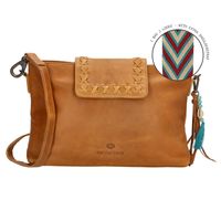 Micmacbags Friendship shoulder bag 186600-Camel - thumbnail