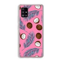 Kokosnoot roze: Samsung Galaxy A51 5G Transparant Hoesje