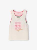 Meisjeshemdje met beha's ecru