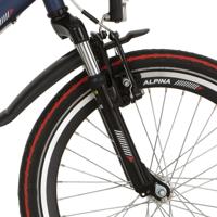 Alpina voorvork 22 yabber susp black