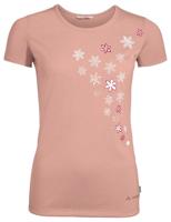 Vaude Skomer Print Dames T-shirt Soft Rose 36