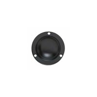 Intersteel Afdekplaatje deurknop mat zwart - thumbnail