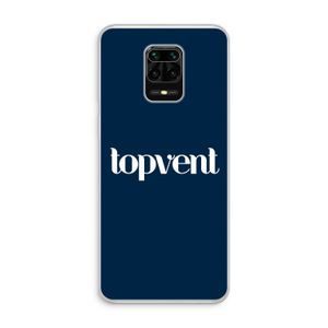 Topvent Navy: Xiaomi Redmi Note 10 Lite Transparant Hoesje