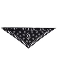 Marcelo Burlon County of Milan foulard à imprimé bandana - Noir