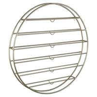Vtw Living - Industrieel Wijnrek Rond - Goud - Metaal - 80 cm