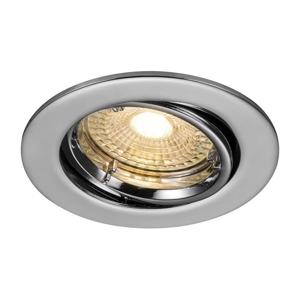 Inbouwspot chrome &apos;Carina&apos; Nordlux 2700 3-kit LED inbouwspot GU10 3x5W dimbaar warm wit