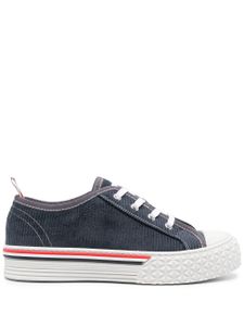 Thom Browne baskets Tartan Tread Collegiate - Bleu