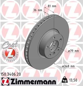 Remschijf Coat Z 150340620
