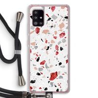 Terrazzo N°12: Samsung Galaxy A51 5G Transparant Hoesje met koord