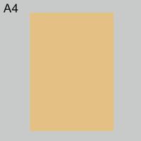 500 stuks A4 zelfklevende printer papier (bruin)