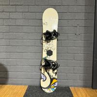 Salomon Lotus inclusief binding Tweedehands Snowboard Dames 138