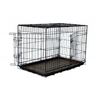 Brekz bench zwart voor de hond S