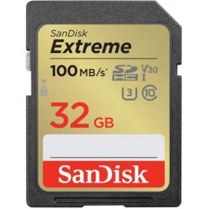 SanDisk Extreme 32GB SDHC Geheugenkaart