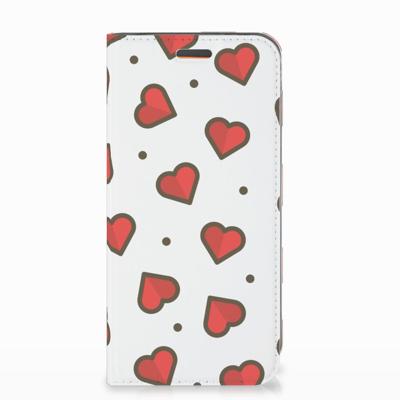 Motorola Moto E5 Play | Hoesje met Magneet | Hearts Motorola Moto E5 Play | Hoesje met Magneet | Hearts