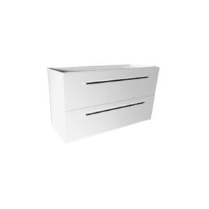 Best Design Onderkast Slim 100 cm Ondiep 35 cm Glans Wit
