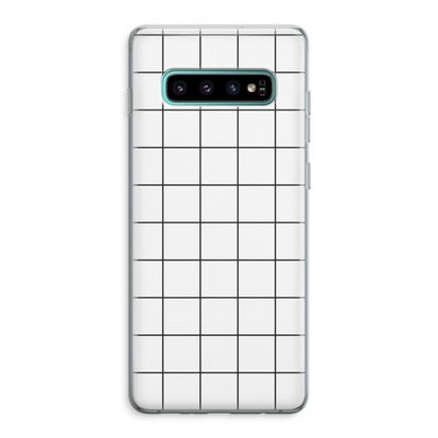 Rooster: Samsung Galaxy S10 Plus Transparant Hoesje
