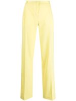 Coperni pantalon en serge à plis marqués - Jaune