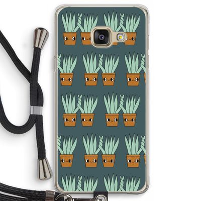 Sansevieria: Samsung Galaxy A3 (2016) Transparant Hoesje met koord