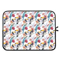 Bloemen tukan: Laptop sleeve 15 inch
