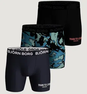Bjorn Borg 3-Pack heren boxershort - Performance - Camouflage