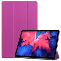 3-Vouw sleepcover hoes - Lenovo Tab P11 / P11 Plus - Paars