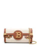 Balmain pochette B-Buzz 23 en toile - Marron