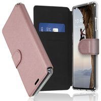 Accezz Xtreme Wallet voor Apple  iPhone 13 Pro Telefoonhoesje Roze - thumbnail