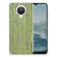Nokia G20 | G10 | Bumper Hoesje | Green Wood