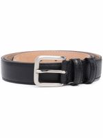 Woolrich ceinture en cuir à boucle - Noir