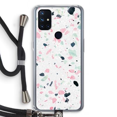Terrazzo N°3: OnePlus Nord N10 5G Transparant Hoesje met koord