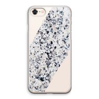 Gespikkelde marmer: iPhone 8 Transparant Hoesje