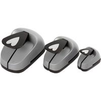 Creativ Company Ponsen set, hart, afm 25+49+75 mm, 3 stuk/ 1 doos