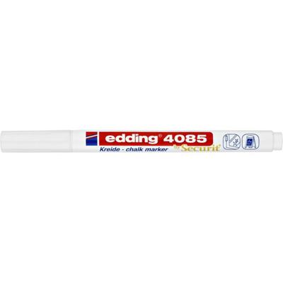 Krijtstift edding 4085 rond 1-2mm wit | 10 stuks