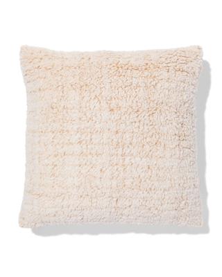 051 Kussenhoes 50x50cm Teddy Lichtbruin (nude)