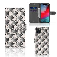 Apple iPhone 11 Pro Max | Telefoonhoesje | Met pasjeshouder | Salamander Grey Apple iPhone 11 Pro Max | Telefoonhoesje | Met pasjeshouder | Salamander Grey