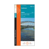 Topografische kaart - Wandelkaart 16/1-2 Topo25 Zandhoven | NGI - Nationaal Geografisch Instituut
