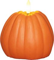 Ledkrs pompoen 3d 8.5x11 cm oranje - Hortus