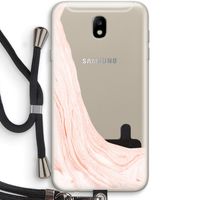Peach bath: Samsung Galaxy J7 (2017) Transparant Hoesje met koord