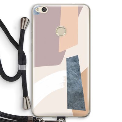 Luca: Huawei Ascend P8 Lite (2017) Transparant Hoesje met koord