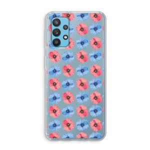 Klaproosjes: Samsung Galaxy A32 4G Transparant Hoesje
