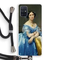 Eleonore: Samsung Galaxy A71 Transparant Hoesje met koord