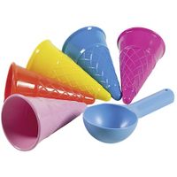 Ice Cream zand ijsjesset