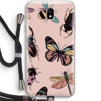 Tiny Bugs: Samsung Galaxy J7 (2017) Transparant Hoesje met koord