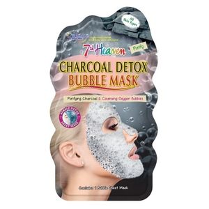 7th Heaven face mask charcoal detox bubble sheet