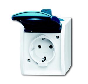 Buitenstopcontact enkel waterdicht 2083-0-0827 Busch Jaeger