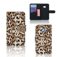Samsung Galaxy Xcover 4 | Xcover 4s | Telefoonhoesje | Met pasjeshouder | Leopard