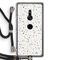 Terrazzo N°14: Sony Xperia XZ2 Transparant Hoesje met koord