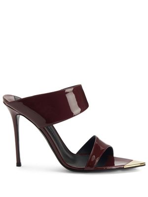 Giuseppe Zanotti sandales Intriigo Allure 90 mm - Marron