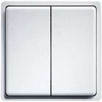 Eltako minizenders FMT55/4-si 55x55mm silver grijs glanzend