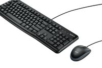 Logitech Desktop MK120 toetsenbord Inclusief muis USB QWERTY UK International Zwart - thumbnail